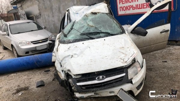В Югре за сутки произошло 4 ДТП с пятью пострадавшими