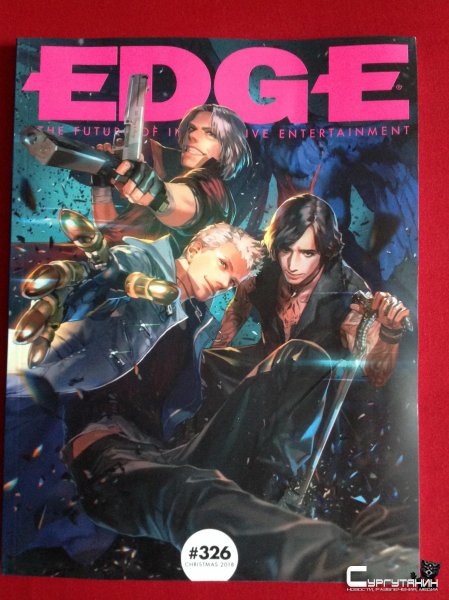 EDGE оценил Red Dead Redemption 2, и другие проекты, Devil May Cry 5 украсил обложку нового номера