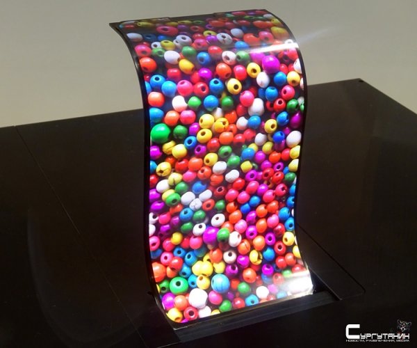 Sharp продемонстрировала гибкие OLED-дисплеи
