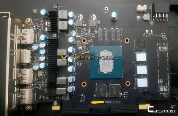 Опубликованы фото графического процессора Turing TU116 видеокарты GeForce GTX 1660 Ti