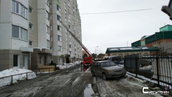 В Сургуте из-за заработка криптовалюты загорелся балкон
