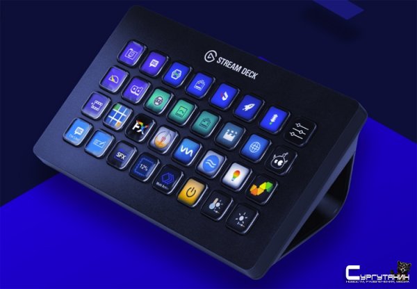 Контроллер Stream Deck XL получил 32 настраиваемые кнопки с мини-дисплеем