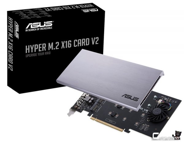 Плата ASUS Hyper M.2 X16 Card V2 поможет установить SSD-накопители M.2 в настольный ПК