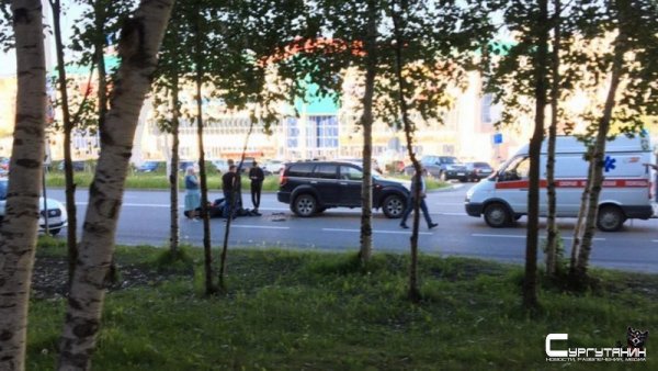В Сургуте вновь произошло ДТП с участием мотоцикла