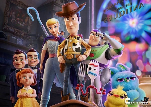 "История игрушек 4" стала пятым миллиардером Walt Disney в 2019 году