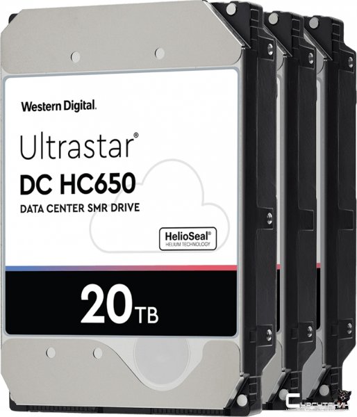 До 20 Тбайт: Western Digital скоро начнёт поставки передовых жёстких дисков