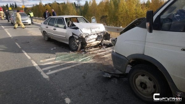 Трое человек пострадали за сутки в авариях на дорогах Югры