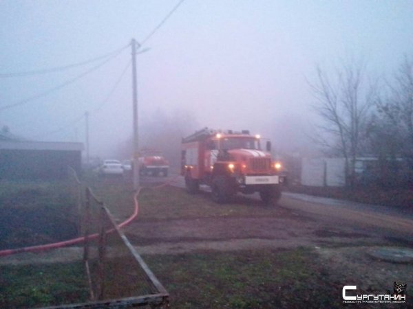 Под Курском сгорели 3 ребенка