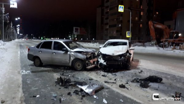 Подрифтим! В Сургуте из-за «гонщика» пострадали три человека