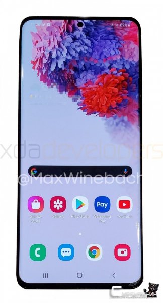 Флагманский смартфон Samsung Galaxy S20+ красуется на «живых» фотографиях