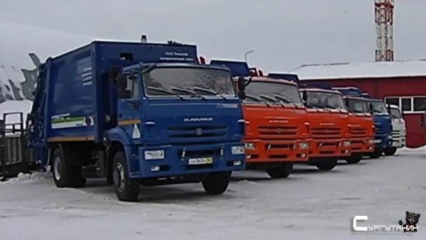 34 новых мусоровоза будут транспортировать ТКО в Югре