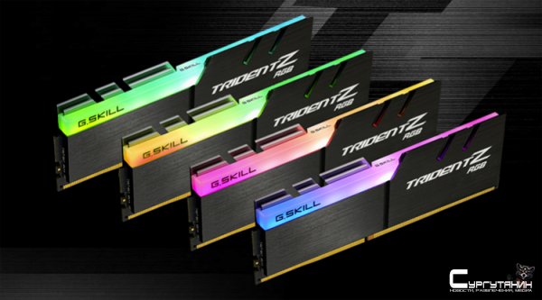 G.Skill выпустила комплект памяти Trident-Z Neo DDR4-3600 объёмом 256 Гбайт для Threadripper