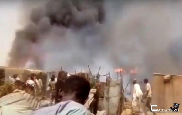 В Нигерии при пожаре в лагере для беженцев погибли 14 человек