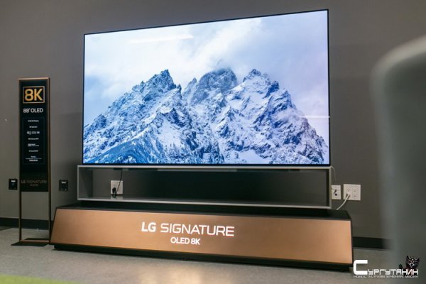 LG представила самый большой OLED-телевизор — 88-дюймовую панель с разрешением 8K