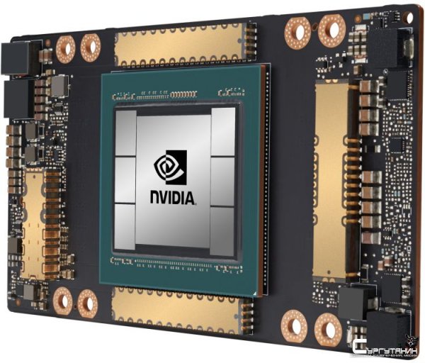 Флагманский графический процессор NVIDIA GA100 не годится для игр