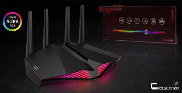Маршрутизатор ASUS RT-AX82U соответствует стандарту Wi-Fi 6