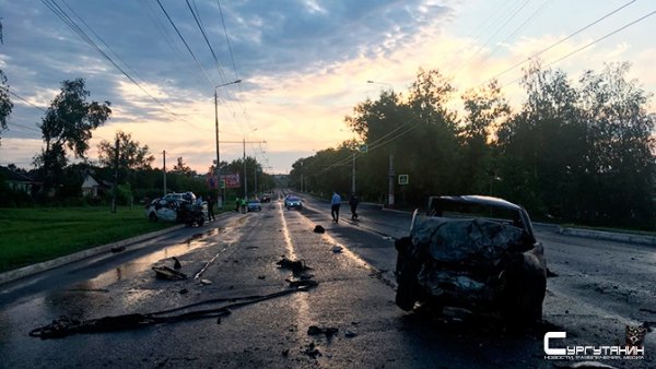 Число жертв пожара после ДТП в Саранске увеличилось до шести