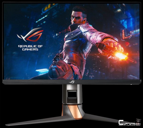 ASUS представила ROG Swift PG259QN — самый быстрый в мире монитор для киберспорта с частотой обновления 360 Гц