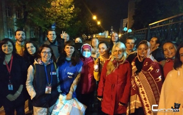 Журналисты провели ночь под РУВД Минска