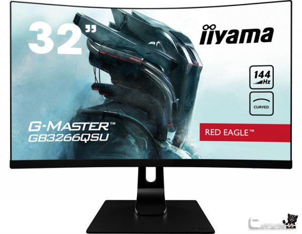 Iiyama представила вогнутые игровые мониторы G-Master Red Eagle диагональю до 32"