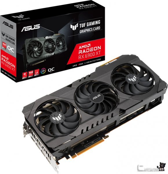 ASUS представила первую неэталонную версию видеокарты Radeon RX 6900 XT