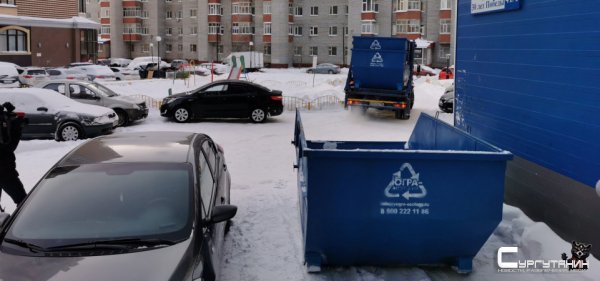В Сургуте планируют установить множество новых мусорных бункеров