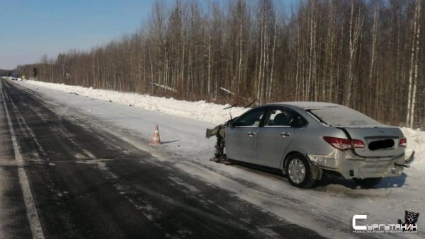 За сутки в Югре произошло 2 ДТП с пострадавшими