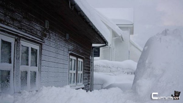 В Югре пенсионера придавило снегом насмерть