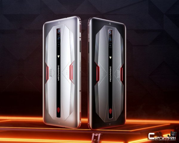 Представлен самый мощный смартфон в мире Nubia Red Magic 6 — 165-Гц дисплей, 18 Гбайт ОЗУ и Snapdragon 888 с вентилятором