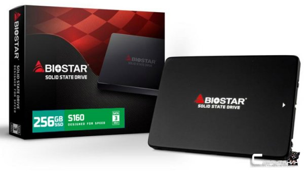 Твердотельные накопители Biostar S160 рассчитаны на недорогие компьютеры
