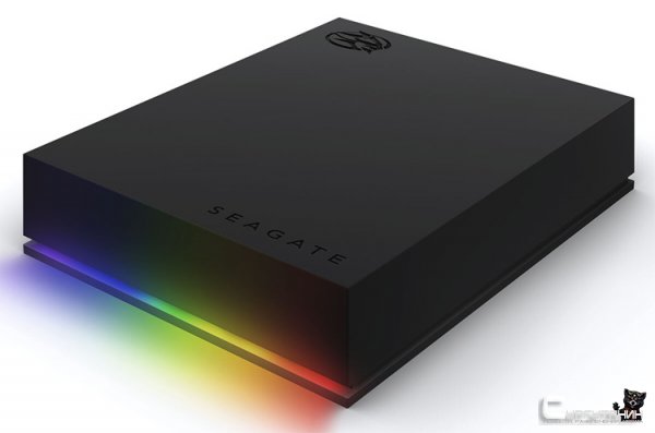 Новые внешние накопители Seagate FireCuda для игровых систем снабжены RGB-подсветкой