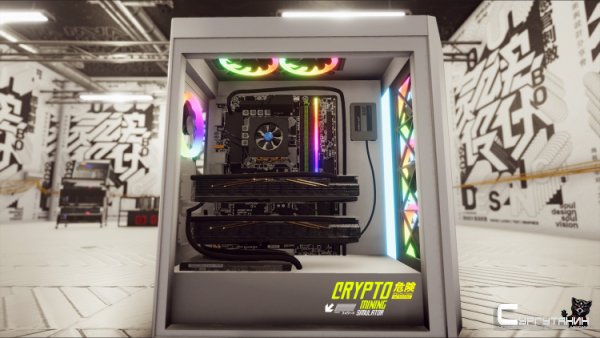 Вышел Crypto Mining Simulator — симулятор майнера с постройкой своей криптовалютной фермы