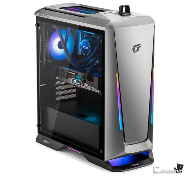 Игровой ПК Colorful iGame M600 Mirage включается при помощи магнитного ключа Power Key