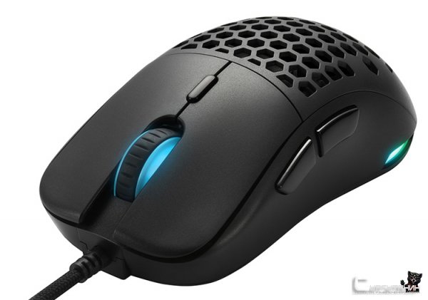 Игровая мышь Sharkoon Light? 180 с датчиком на 12 000 DPI весит всего 63 грамма