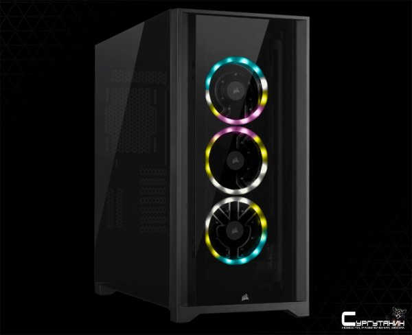 Корпус Corsair iCUE 5000D RGB Hydro X Edition обеспечит эффективное охлаждение игровой системы