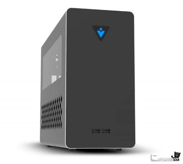 Корпус Akasa Cypher QX рассчитан на системы Intel NUC 9 Pro и Extreme Compute Elements