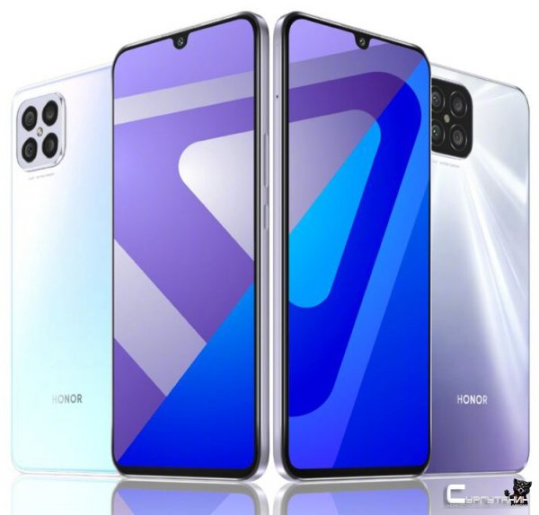 Представлен смартфон Honor Play5 с чипом Dimensity 800U, квадрокамерой и экраном Full HD+