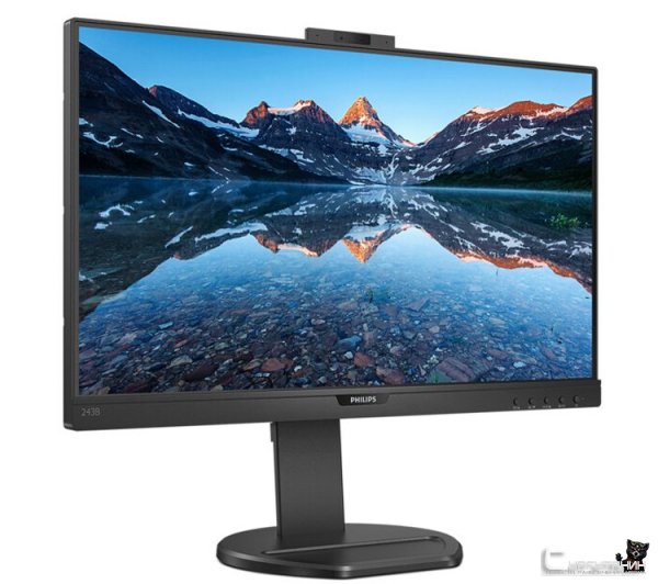 Монитор Philips 243B9H оснащён портом USB Type-C и веб-камерой Windows Hello