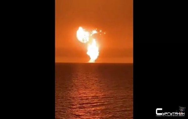 Азербайджан выясняет природу взрыва в Каспийском море