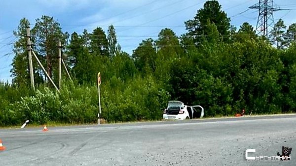 Югорчанка получила травмы в результате аварии под Няганью