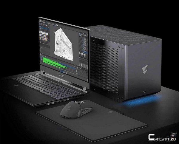 Gigabyte выпустит внешнюю видеокарту GeForce RTX 3080 Ti Aorus Gaming Box