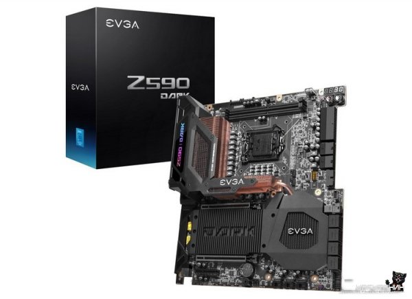 EVGA выпустила 600-долларовую плату Z590 Dark для экстремального разгона Intel Rocket Lake-S