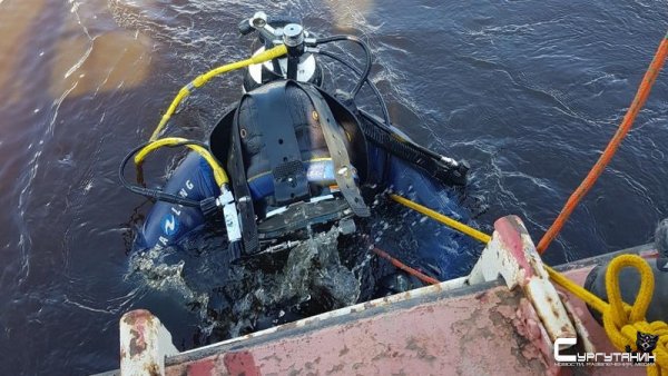 Пропавшего на реке под Ханты-Мансийском мужчину обнаружили водолазы