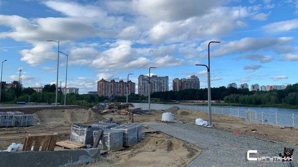 «Это что вообще?» Глава Сургута ужаснулся видом набережной СурГУ