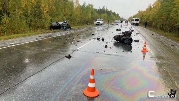 За выходные в авариях на дорогах Югры пострадали 14 человек, 1 - погиб