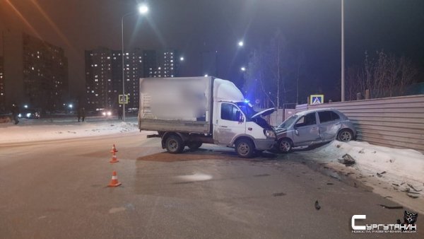 В Югре пострадал пассажир из-за того, что малолитражка не пропустила «Газель»