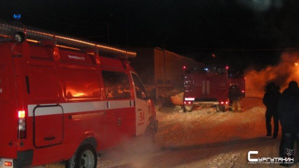 Несколько человек пострадали при пожаре вездехода в Югре