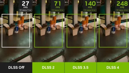 Nvidia снизила нагрузку на VRAM в играх с новым обновлением DLSS