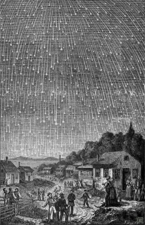 Ночь ста тысяч метеоров: легендарный метеорный дождь 1833 года