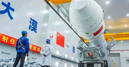Китайская ракета на метане Zhuque-2E потерпела аварию при испытательном запуске
